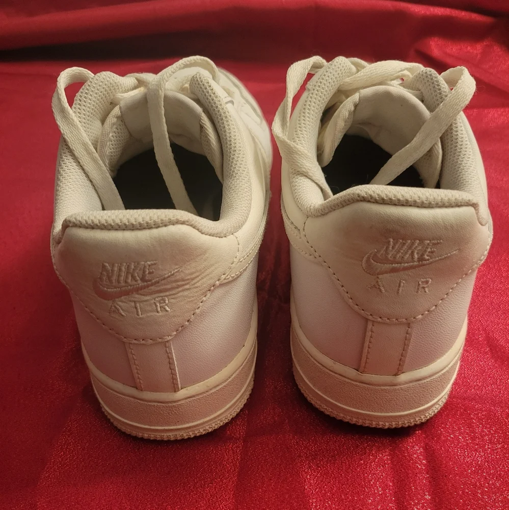 Nike White Air Force 1 Sneakers - Picture 2 of 6